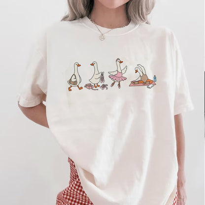 Funny Goose Meme Tee, Ballerina Dance Lover Gift, Ballet Teacher