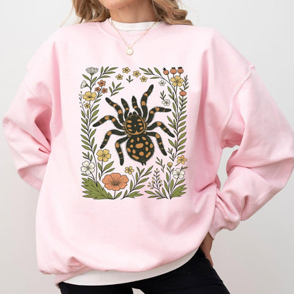 Cute Flower Tarantula Shirt, Tarantula Lover Tee