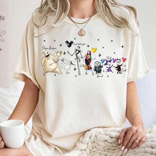 Nightmare Before Christmas Shirt, Disney Halloween Sweatshirt