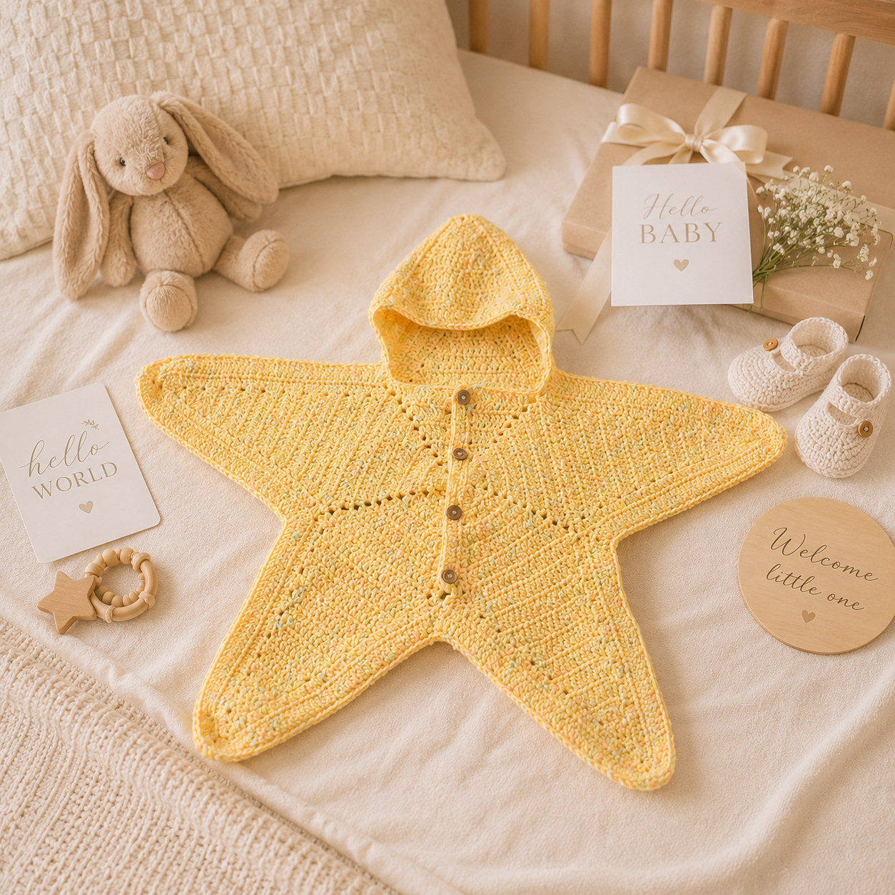 Crochet Baby Star Suit
