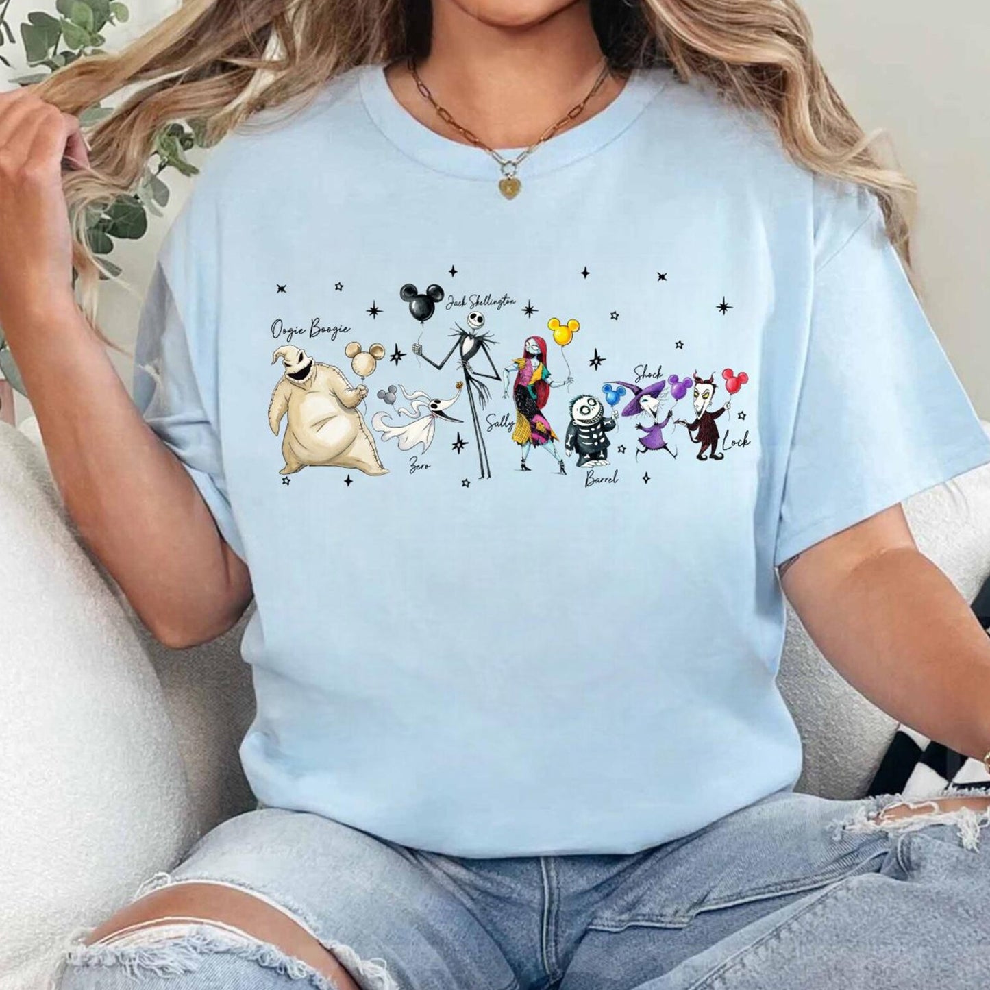 Nightmare Before Christmas Shirt, Disney Halloween Sweatshirt