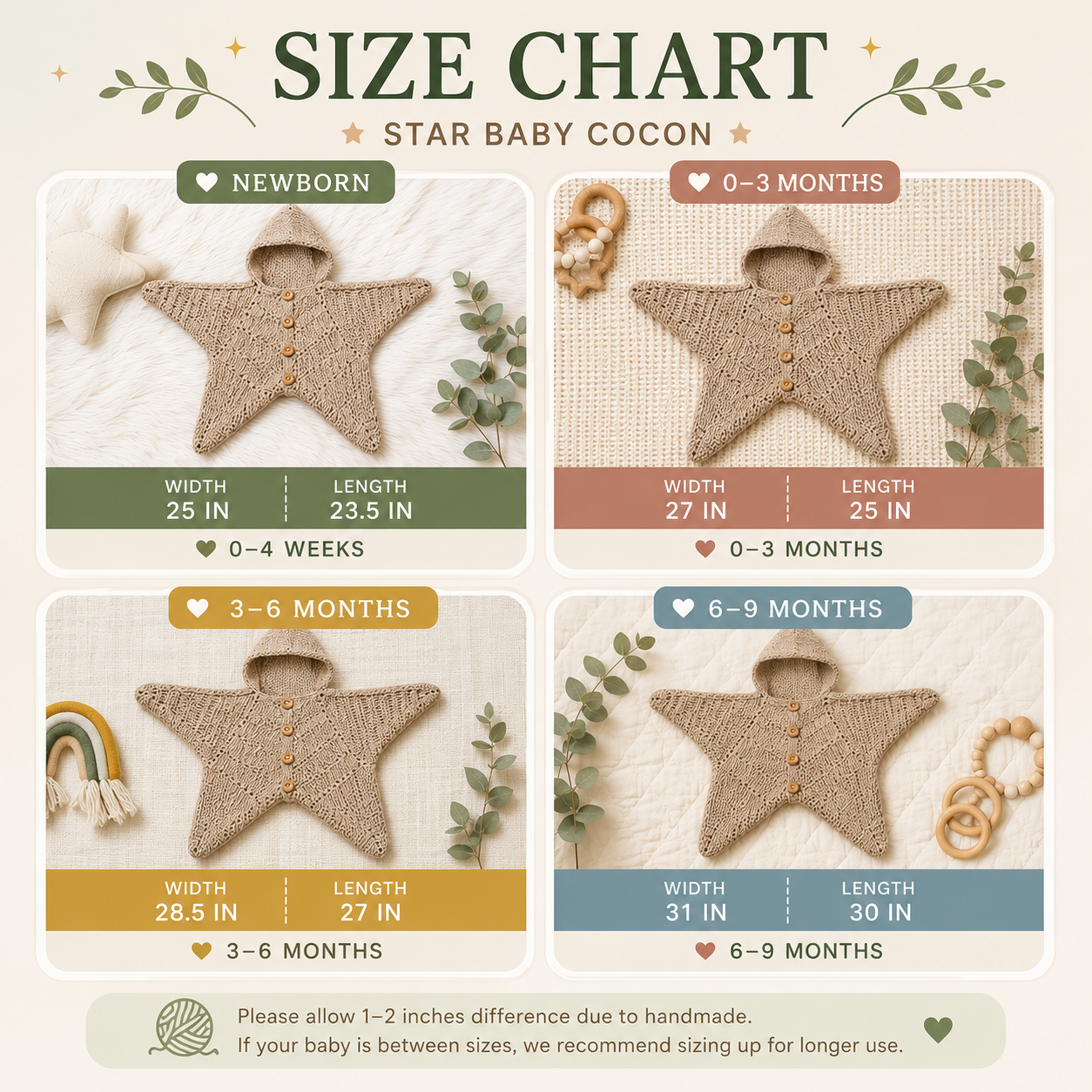 Crochet Baby Star Suit