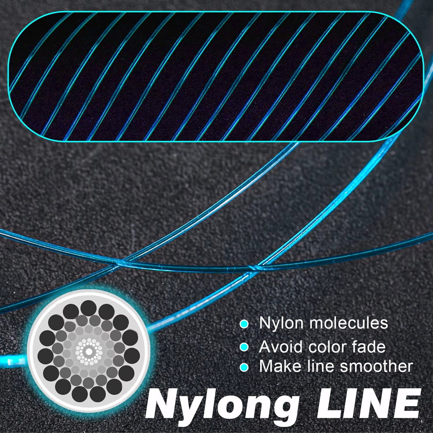 Manto™ 500M High-Strength Nylon Fishing Line – Fresh & Saltwater Ready