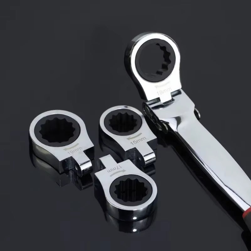 Manto™ 12-in-1 CR-V Ratchet Wrench Set