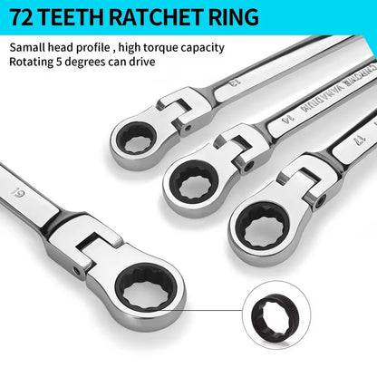 Manto™ 16PCS Dual-Use Ratchet Wrench Set for Car Repair