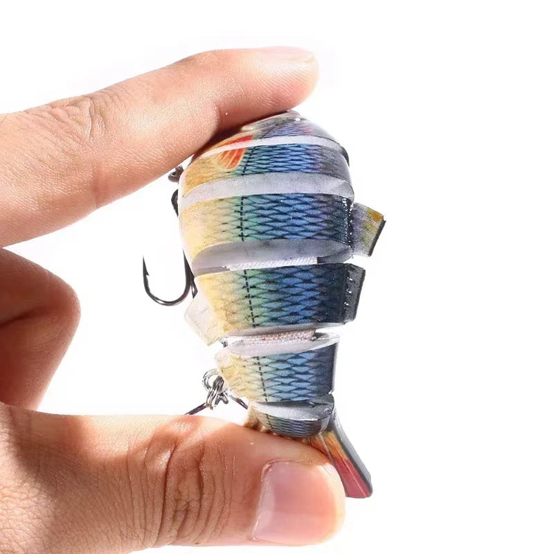 Manto™ 6-Segment Jointed Fishing Lure – 10cm 17.5g Sinking Swimbait Crankbait (1/3/5PCS)