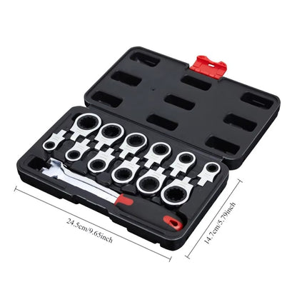 Manto™ 12-in-1 CR-V Ratchet Wrench Set