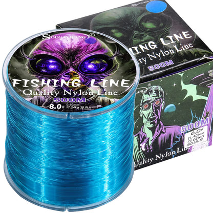 Manto™ 500M High-Strength Nylon Fishing Line – Fresh & Saltwater Ready