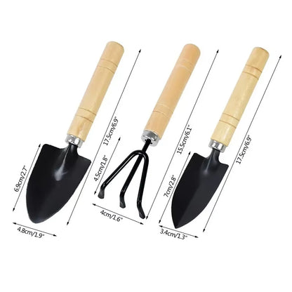 Mini Garden Tool Set – 3-Piece Gardening Kit