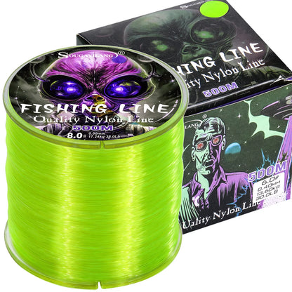 Manto™ 500M High-Strength Nylon Fishing Line – Fresh & Saltwater Ready