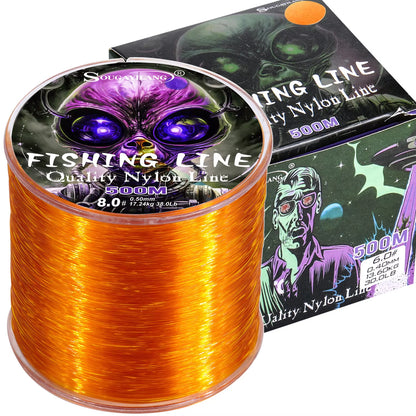 Manto™ 500M High-Strength Nylon Fishing Line – Fresh & Saltwater Ready