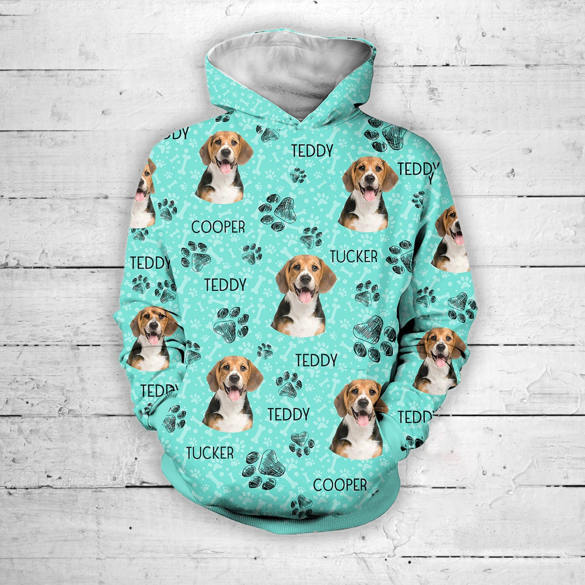Custom Photo Dog 3D Hoodie T286 HN590