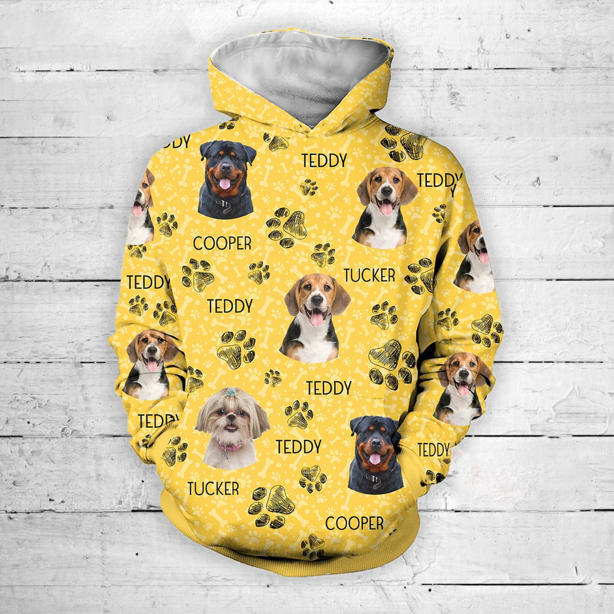 Custom Photo Dog 3D Hoodie T286 HN590