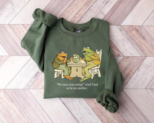 Frog And Toad Crewneck Sweatshirt, Frog And Toad Shirt
