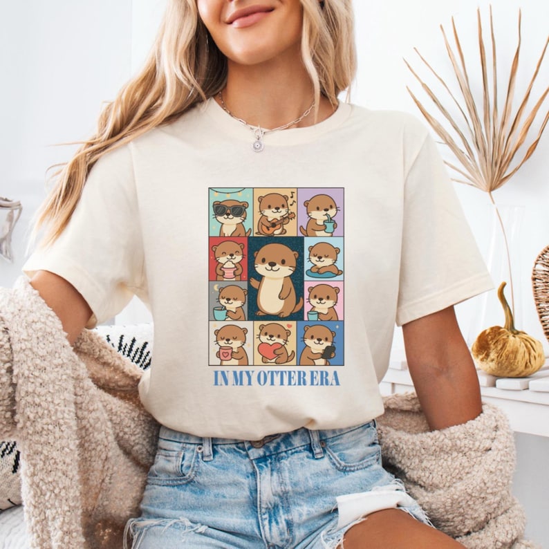 In my Otter Era Shirt, Otter T-shirt, Otter Lover Tee, Funny Otter Tshirt