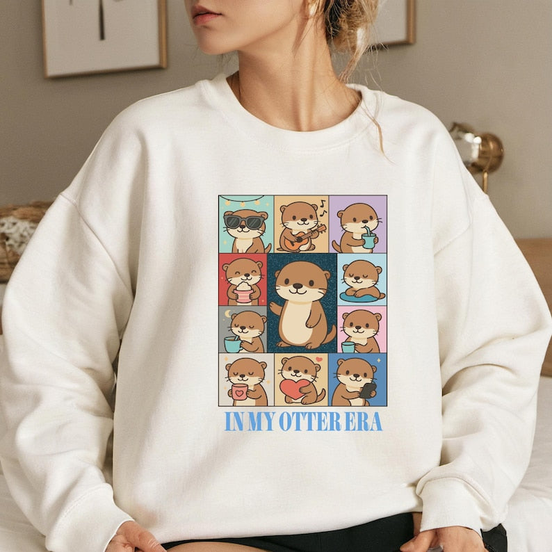 In my Otter Era Shirt, Otter T-shirt, Otter Lover Tee, Funny Otter Tshirt