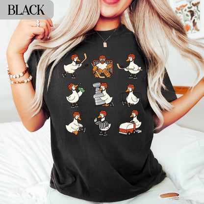 Funny Hockey Goose T-Shirt, Gameday Sweatshirt