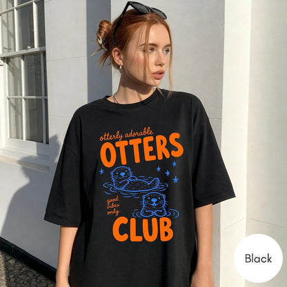 Otters Club Shirt, Otterly Adorabler Tee