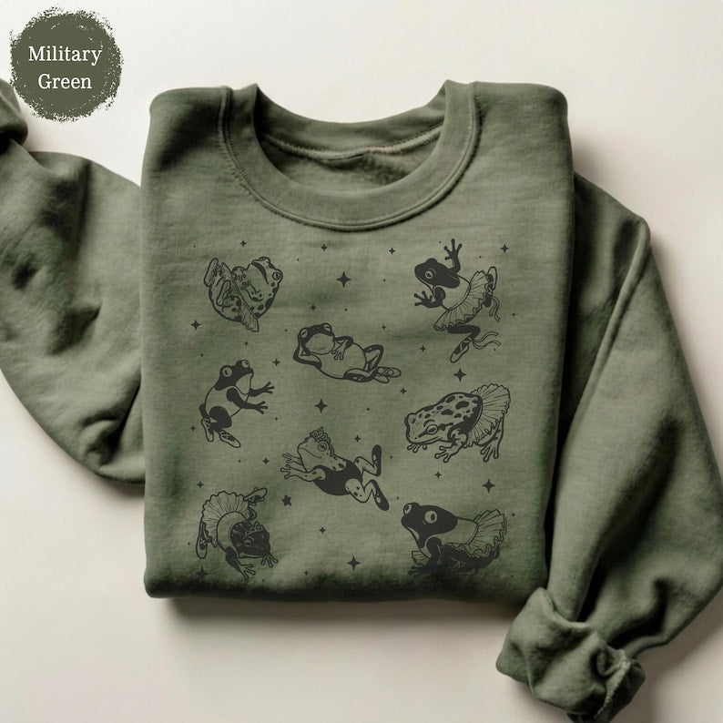 Ballet Frogs Shirt - Funny Ballerina Tee, Dance Gift