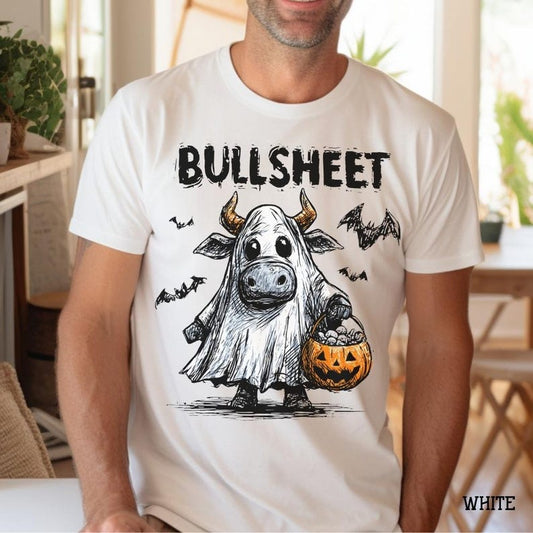 Bullsheet Halloween T-Shirt Funny Cow Sweatshirt