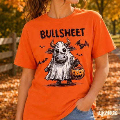 Bullsheet Halloween T-Shirt Funny Cow Sweatshirt